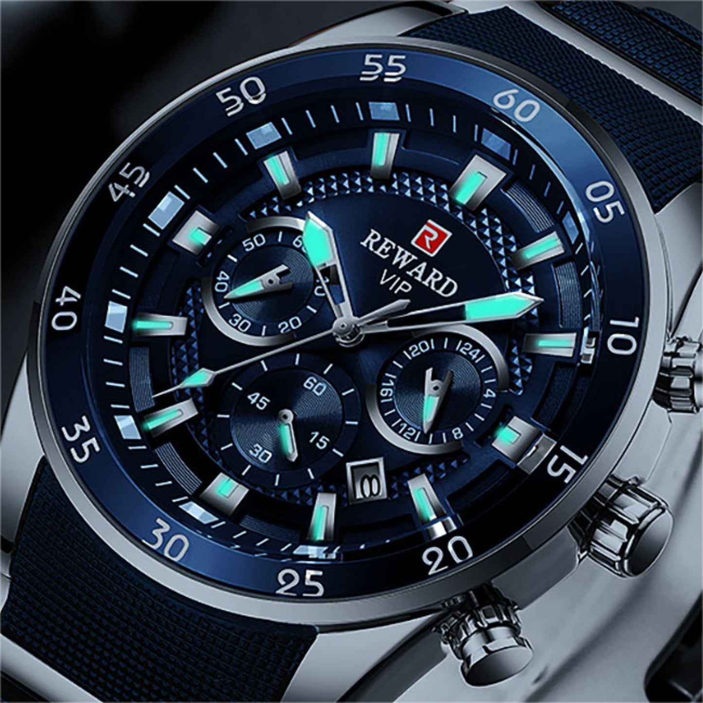 Luxury Stainless Steel Watch for men