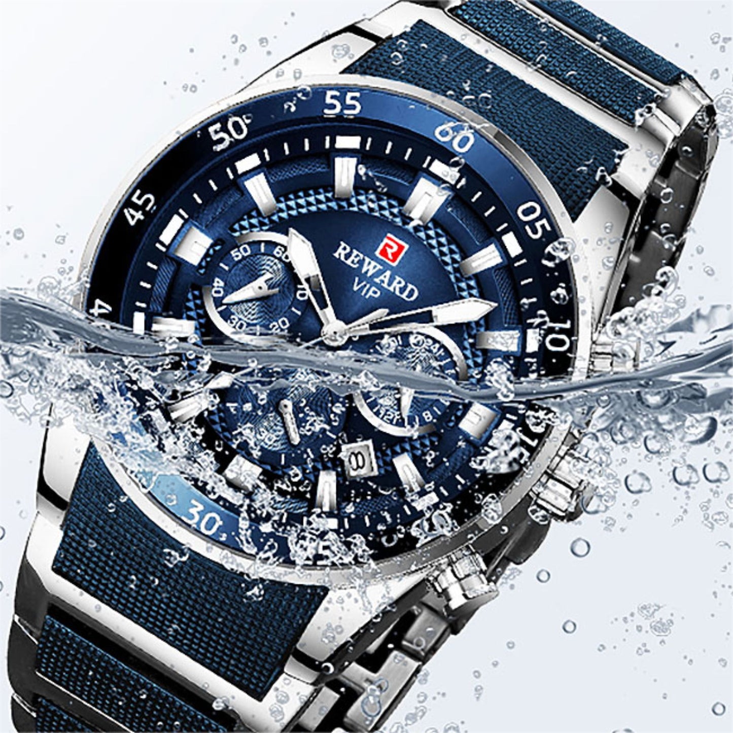 Luxury Stainless Steel Watch for men